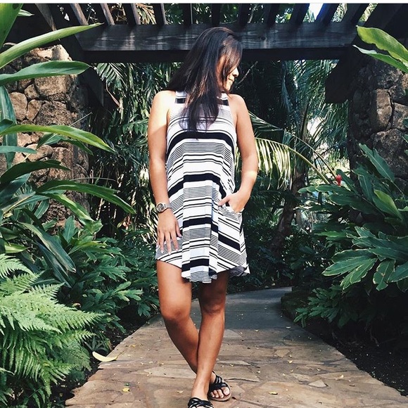 Ava Sky Dresses & Skirts - Ava Sky Striped Dress